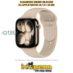 REMEN NARUKVICA ZA APPLE WATCH 12 11 40 41 42MM TECH SILICONE WALNUT