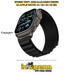 REMEN NARUKVICA ZA APPLE WATCH ULTRA 49 46 45 44MM SPIGEN CRNI
