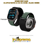 REMEN NARUKVICA ZA APPLE WATCH ULTRA 49 46 45 44MM SPIGEN CRNO ZELENI