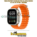 REMEN NARUKVICA ZA APPLE WATCH ULTRA 49 46 45 44MM TECH NARANČASTI