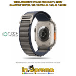 REMEN NARUKVICA ZA APPLE WATCH ULTRA 49 46 45 44MM TECH PL. SIVI