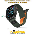 REMEN NARUKVICA ZA APPLE WATCH ULTRA 49 46 45 44MM TECH ZEL.NARANČASTI