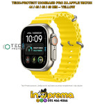 REMEN NARUKVICA ZA APPLE WATCH ULTRA 49 46 45 44MM TECH ŽUTI