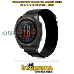REMEN NARUKVICA GARMIN FENIX 9 8 7 6 5 E 47MM TECH NAJLON PRO CRNI