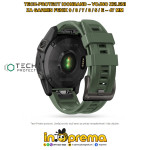 REMEN NARUKVICA GARMIN FENIX 9 8 7 6 5 E 47MM TECH VOJNO ZELENI