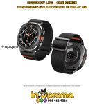 REMEN NARUKVICA SAMSUNG GALAXY WATCH ULTRA 1 2 47MM SPIGEN CRNI