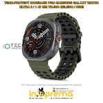 REMEN NARUKVICA SAMSUNG WATCH ULTRA 2 1 47MM TECH VOJNO ZELENO CRNI