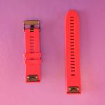 Silikonski remen Easyfit za Garmin sat 26mm crveni
