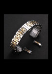 Srebrno-zlatni remen za ručni sat od nehrđajućeg čelika (12mm)
