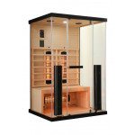 Billund 2 nova infracrvena sauna za 2 osobe 125x100x190 cm (komplet za