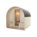 Sauna vanjska island xl  za 4 osebe 189x220x200 cm