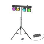 CAMEO MULTI PAR COB 1 SET - Set with 4x30W RGB COB LED