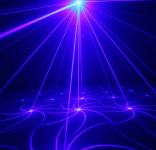 SunD - disco efekti - plave zrake - 48 efekta - LASER