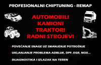 Chiptuning Chip Tuning DPF EGR ADBLUE NOX Mapiranje Strojeva