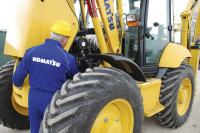 Usluga servisiranja i popravka Komatsu Građevinske Mehanizacije Kuhn