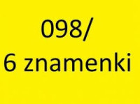 * * * 098/X00-XX0 * * * X je ista znamenka! * * *