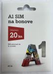 A1 SIM na bonove 091/57-67-136 NOVO R1 RAČUN S PDV