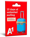 A1 SIM unlimited surfing 10 days NOVO R1 RAČUN PDV