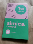 bonbon SIM kartice na bonove 1GB gratis brojevi 0976836665, 0976836667