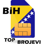 TOP BiH brojevi - Bosna i Hercegovina SIM kartica, Eronet Haloo