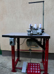 Šivaća mašina,endlerica,overlock SINGER,stol,motor,indistrij,Karlovac