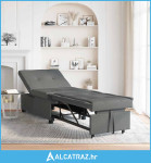 3-u-1 kauč na razvlačenje - iznimno praktičan dizajn, tamnosiva tkanin