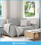 Dvosjed Sofa Oblačno Siva 160x78x84 cm Tkanina - NOVO