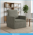 Fotelja Svjetlosiva 70 x 81 x 82 cm Kordura tekstil - NOVO