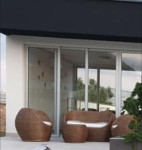 Pletena garnitura (nova) za terasu