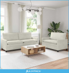 Set sofe 2 pcs Krem Baršun - NOVO