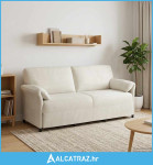 Sofa za 3 osobe Krem 198 x 83 x 95 cm Baršun - NOVO