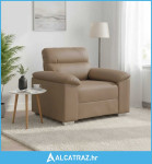 Sofa fotelja Cappuccino 100x81x84 cm umjetna koža - NOVO