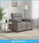 Sofa fotelja taupe 100x81x84 cm tkanina - NOVO
