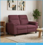 Sofa Ljubičasta 158 x 90 x 95 cm Tkanina - NOVO