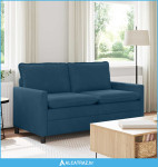 Sofa Plava 156 x 81 x 87,5 cm Baršun - NOVO