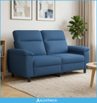 Sofa Plava 178 x 90 x 95 cm Tkanina - NOVO