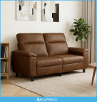 Sofa Smeđa 178 x 90 x 95 cm Umetnička suknja koža - NOVO