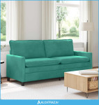 Sofa Tirkizna 196 x 81 x 87,5 cm Baršun - NOVO