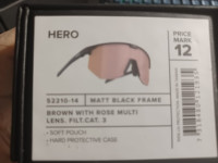 Bliz Hero Matt Black Frame