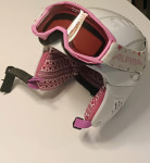 Prodajem komplet Alpina kaciga veličine 51-55 cm + ski naočale