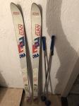 Elan stare skije + štapovi