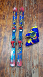 Skije 120 cm I pancerice u kompletu 40 eura