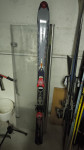 Skije + štapovi 50€