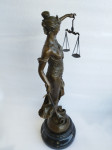 Božica pravde Justicija cca 45CM