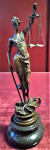 Brončana figura - Justicije / Justitia / 2