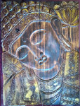 Buddha - slika u reljefu 2