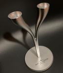 Držač za čaše / svijećnjak - Reso Design by Philippe Di Meo Silvertone