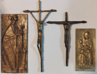 Erwin Huber - kolekcija brončanih skulptura / reljefa