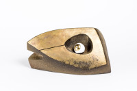 Glava 7, terakota, 1995, akad.kipar Robert Baća