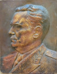 Josip Broz Tito - reljef u iverici